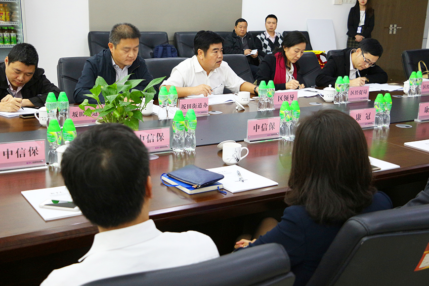 Chen Guangwen,Deputy district mayor of Shenzhen Longgang district visited KTC Bantian factory 