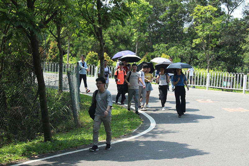 “约会”红花湖|康冠公司组织员工开展18km徒步活动