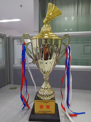 【荣耀时刻】康冠公司在“创汇国际杯”第二届羽毛球比赛中勇夺佳绩