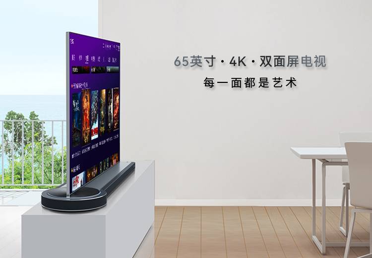 S1双面屏电视